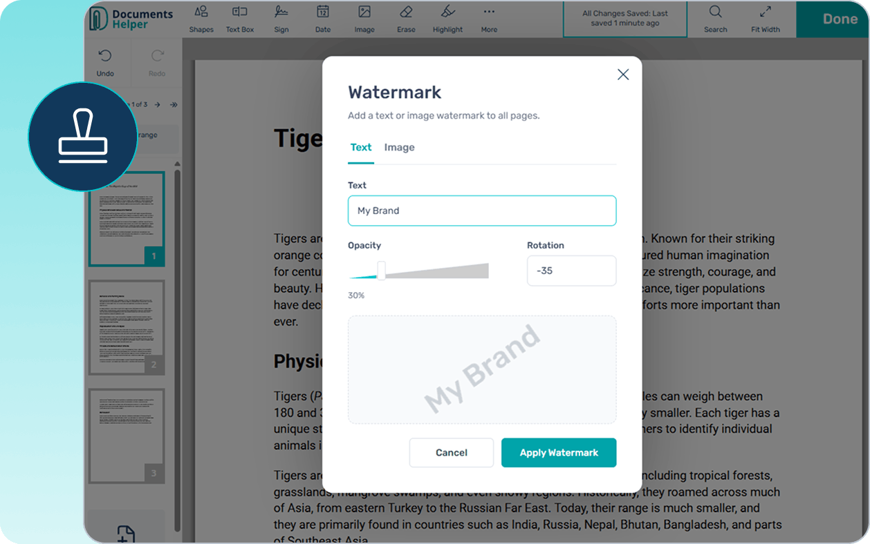 PDF Editor Software - Documents Helper